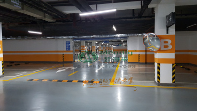 银滩雅苑 金塔环氧自流平地坪